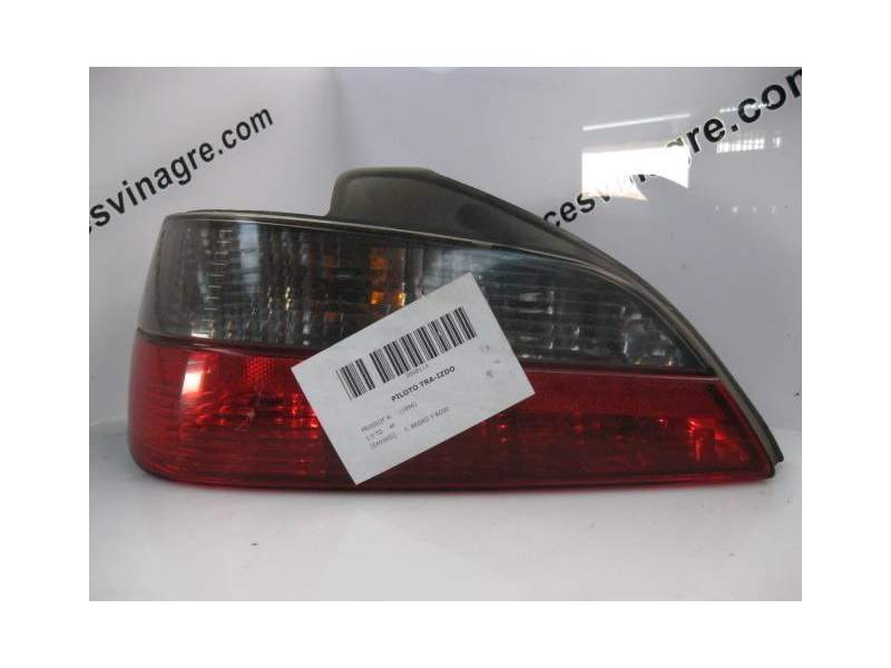Recambio de piloto trasero izquierdo para peugeot 406 1.9 td-d8b referencia OEM IAM NEGRO Y ROJO  