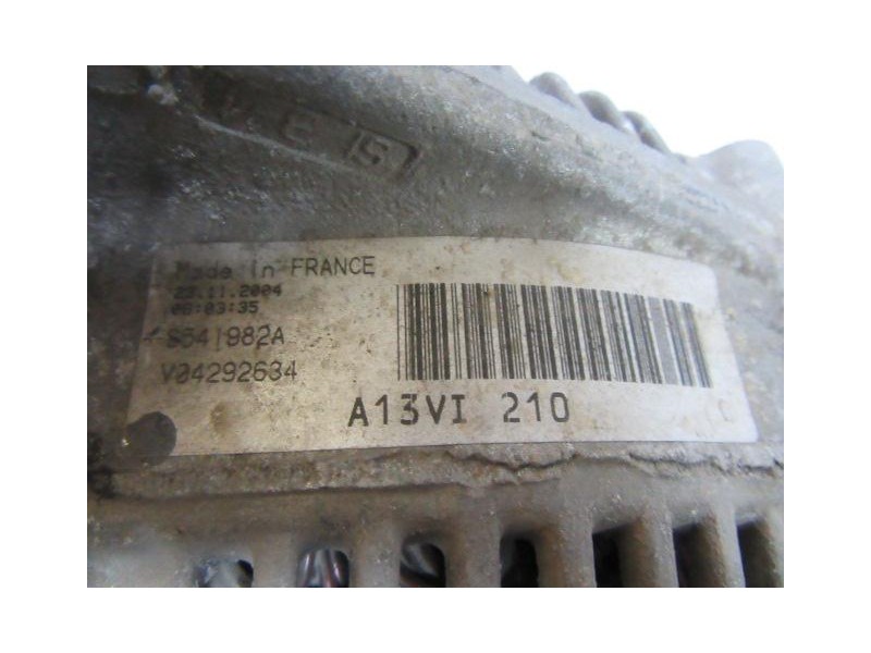 Recambio de alternador : renault espace : 2.5 d [1999] para renault espace 2.5 d referencia OEM IAM S541982A  