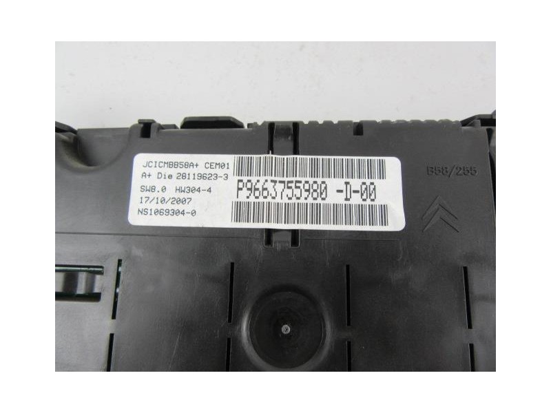 Recambio de cuadro instrumentos : citroen c 4 : 1.6 hdi picasso [2008] para citroen c 4 1.6 hdi picasso referencia OEM IAM 96637