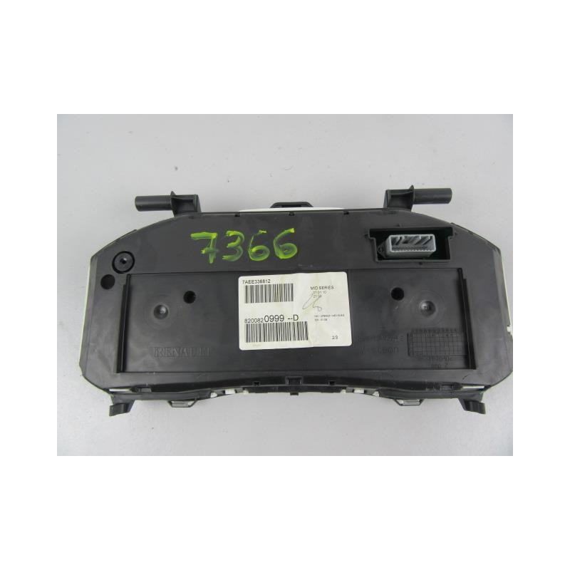 Recambio de cuadro instrumentos : renault clio : 1.1 g (74,78cv) [2010] para renault clio 1.1 g referencia OEM IAM 8200820999-D 