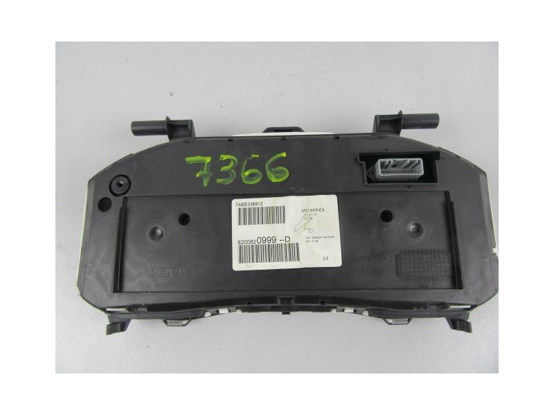 Recambio de cuadro instrumentos : renault clio : 1.1 g (74,78cv) [2010] para renault clio 1.1 g referencia OEM IAM 8200820999-D 