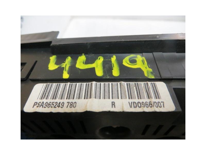 Recambio de cuadro instrumentos : citroen xsara : 2.0 hdi picasso (89,76cv) [2003] para citroen xsara 2.0 hdi picasso referencia