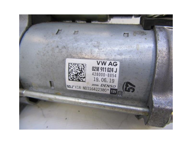 Recambio de motor arranque : seat ibiza : 1.0 g (95,17cv) turbo [2019] para seat ibiza 1.0 g turbo referencia OEM IAM 02M911024J