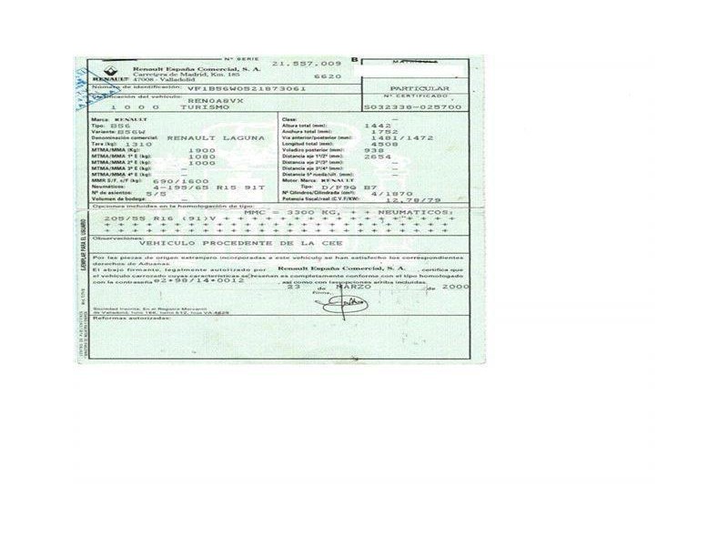 renault laguna del año 2000