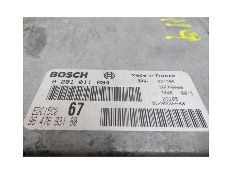 Recambio de centralita : citroen xsara : 2.0 hdi picasso (89,76cv) [2003] para citroen xsara 2.0 hdi picasso referencia OEM IAM 