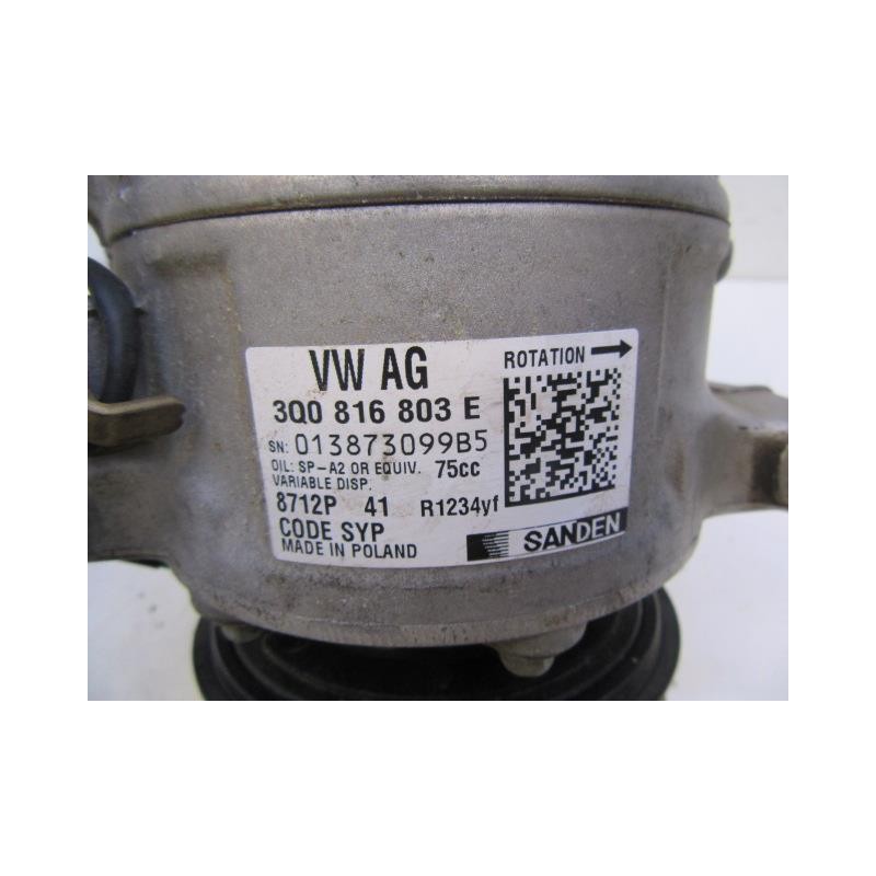 Recambio de aire acondicionado : seat ibiza : 1.0 g (95,17cv) turbo [2019] para seat ibiza 1.0 g turbo referencia OEM IAM 3Q0816