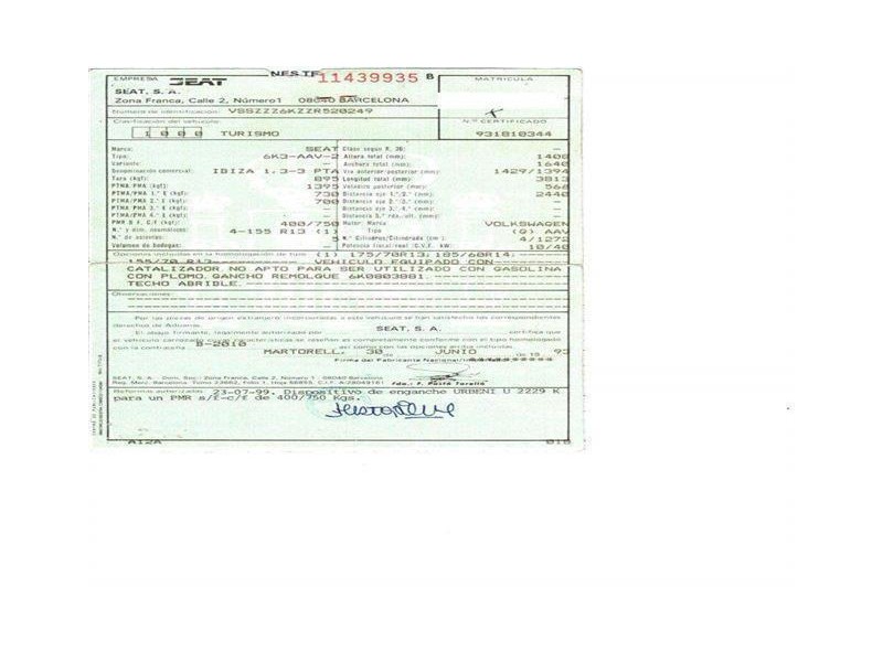 seat ibiza del año 1993
