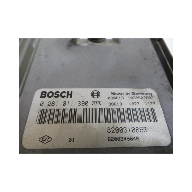 Recambio de centralita : renault scenic : 1.9 dci /f9q d812 (119,68cv) 5p [2003] para renault scenic 1.9 dci /f9q d812 referenci