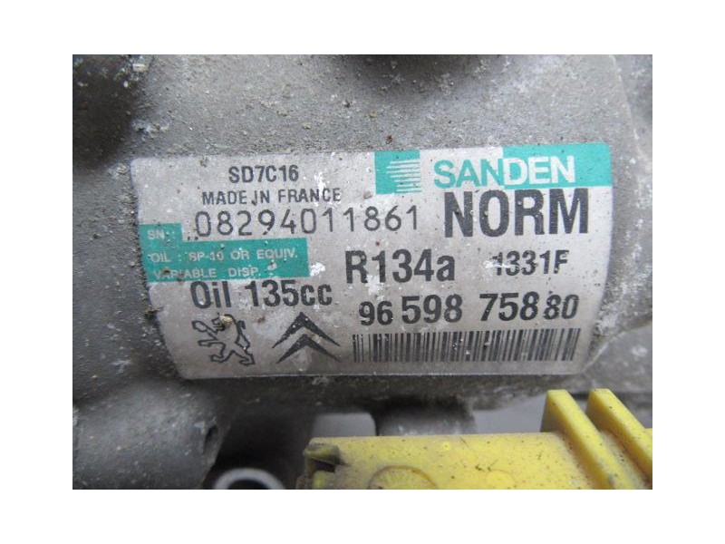 Recambio de aire acondicionado : peugeot 308 : 1.6 hdi (90,01cv) [2009] para peugeot 308 1.6 hdi referencia OEM IAM 9659875880  