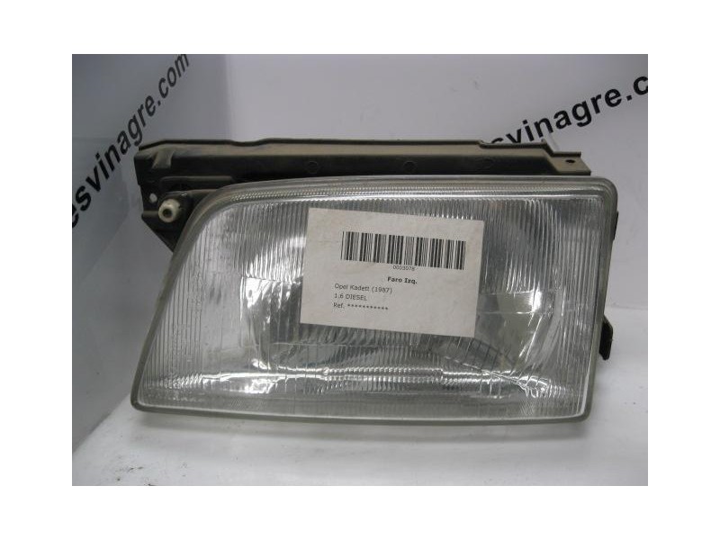 Recambio de faro izq. : opel kadett : 1.6 d (da) [1987] para opel kadett 1.6 d (da) referencia OEM IAM   