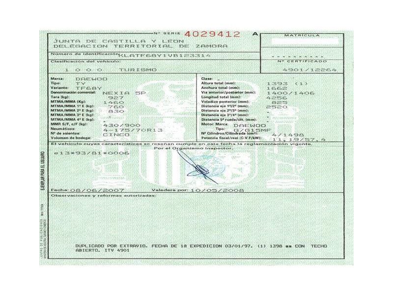 daewoo nexia del año 1997