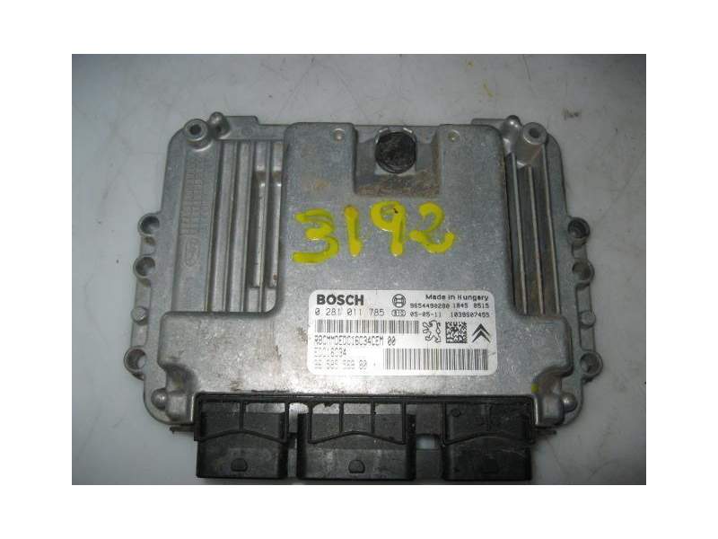 Recambio de centralita para citroën c3 i (fc_, fn_) 1.4 hdi referencia OEM IAM 9658556880 0281011785 