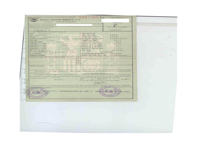 nissan serena del año 1994