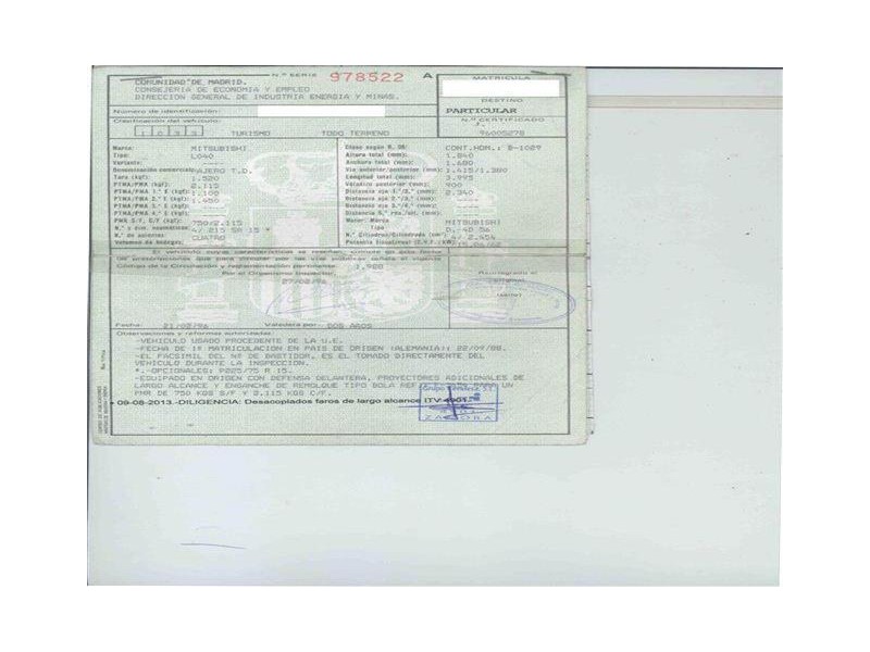 mitsubishi pajero del año 1988