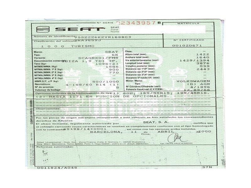 seat ibiza del año 2000