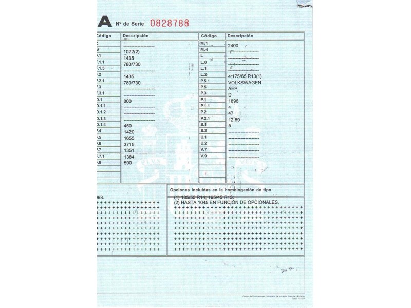 volkswagen polo del año 1998