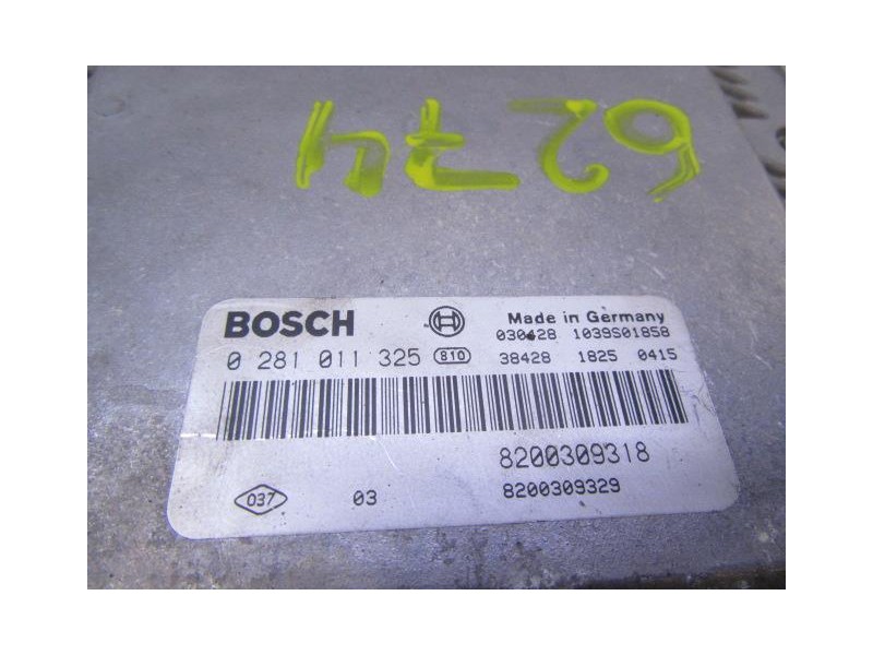 Recambio de centralita : renault espace : 2.5 dci [2003] para renault espace 2.5 dci referencia OEM IAM 0281011325  