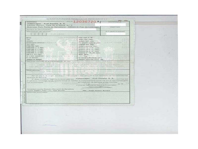 volkswagen passat del año 1994