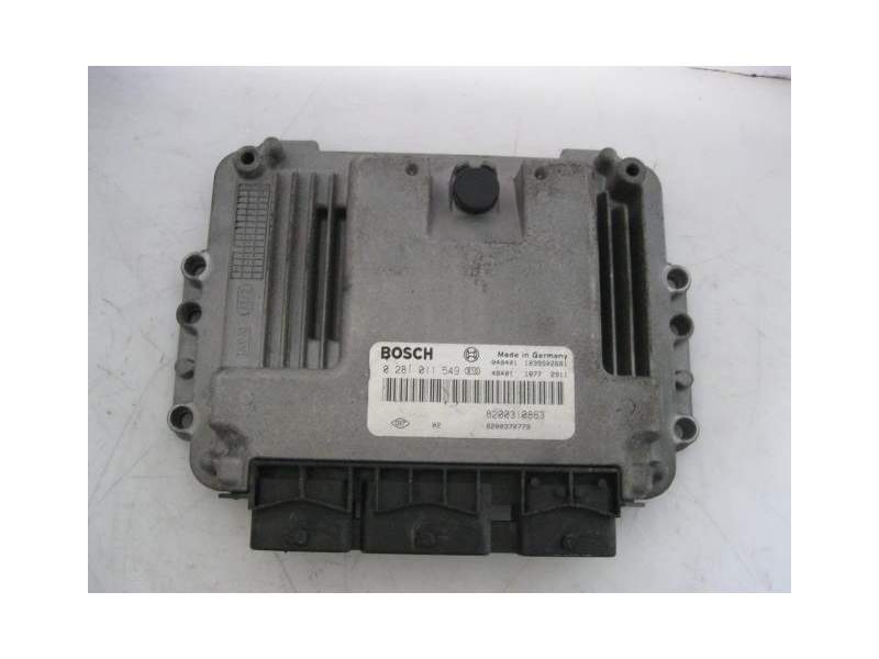 Recambio de centralita para renault megane 1.9td f9q 800 dciranchera referencia OEM IAM 8200310863 0281011549 