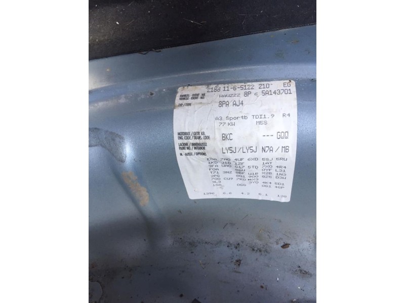 audi a3 del año 2005