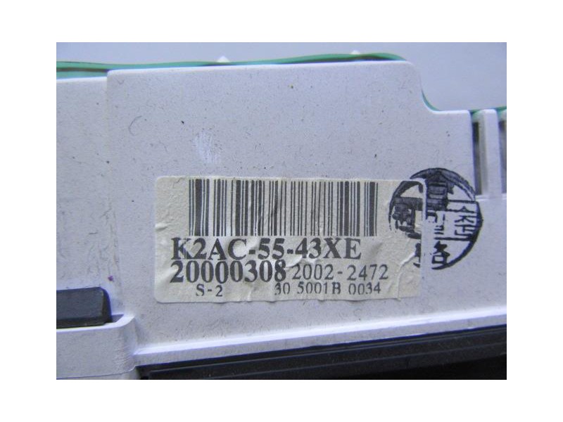 Recambio de cuadro instrumentos : kia shuma : 1.5 g (88,37cv) [2000] para kia shuma 1.5 g referencia OEM IAM 200003082002-2472  
