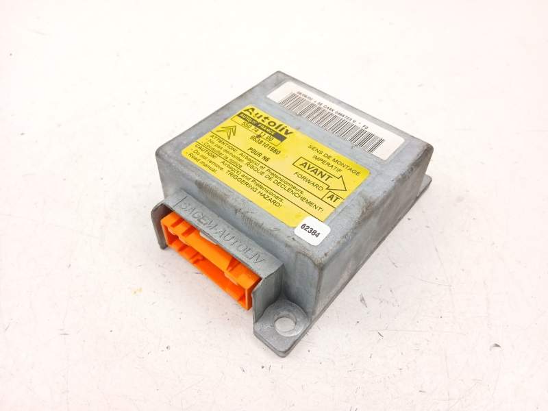 Recambio de centralita airbag para citroën xsara (n1) 1.9 td referencia OEM IAM 9638101980 550741100 