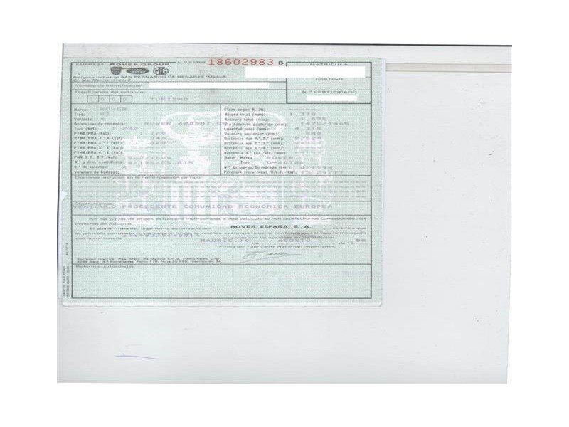 rover  420 del año 1998