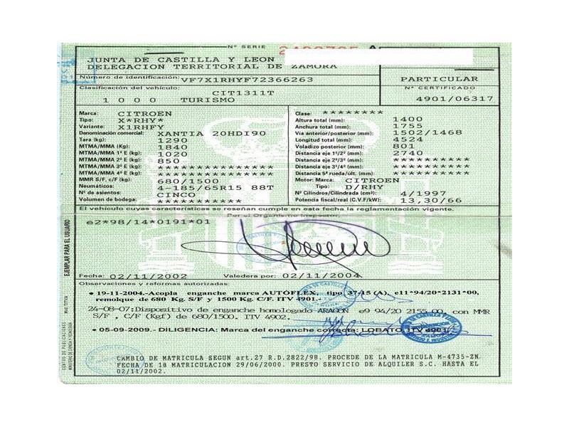 citroen xantia del año 2000