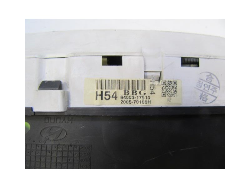Recambio de cuadro instrumentos : hyundai matrix : 1.6 g (103cv) [2006] para hyundai matrix 1.6 g referencia OEM IAM H5494003-17