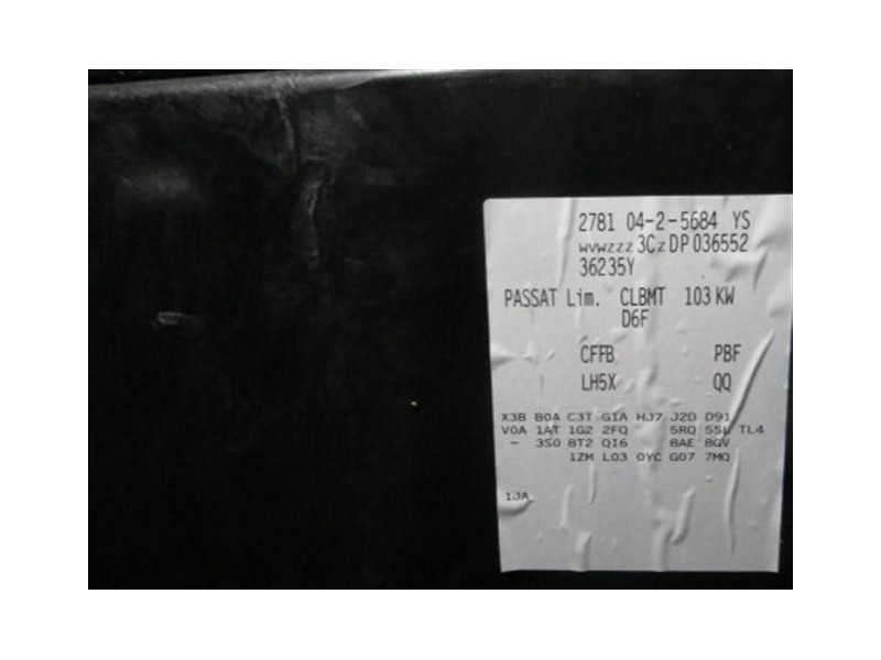 volkswagen passat del año 2013