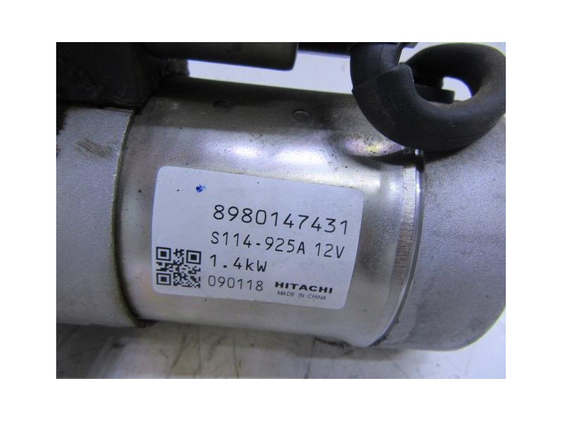 Recambio de motor arranque : opel astra : 1.7 cdti (110,13cv) [2009] para opel astra 1.7 cdti referencia OEM IAM 8980147431  