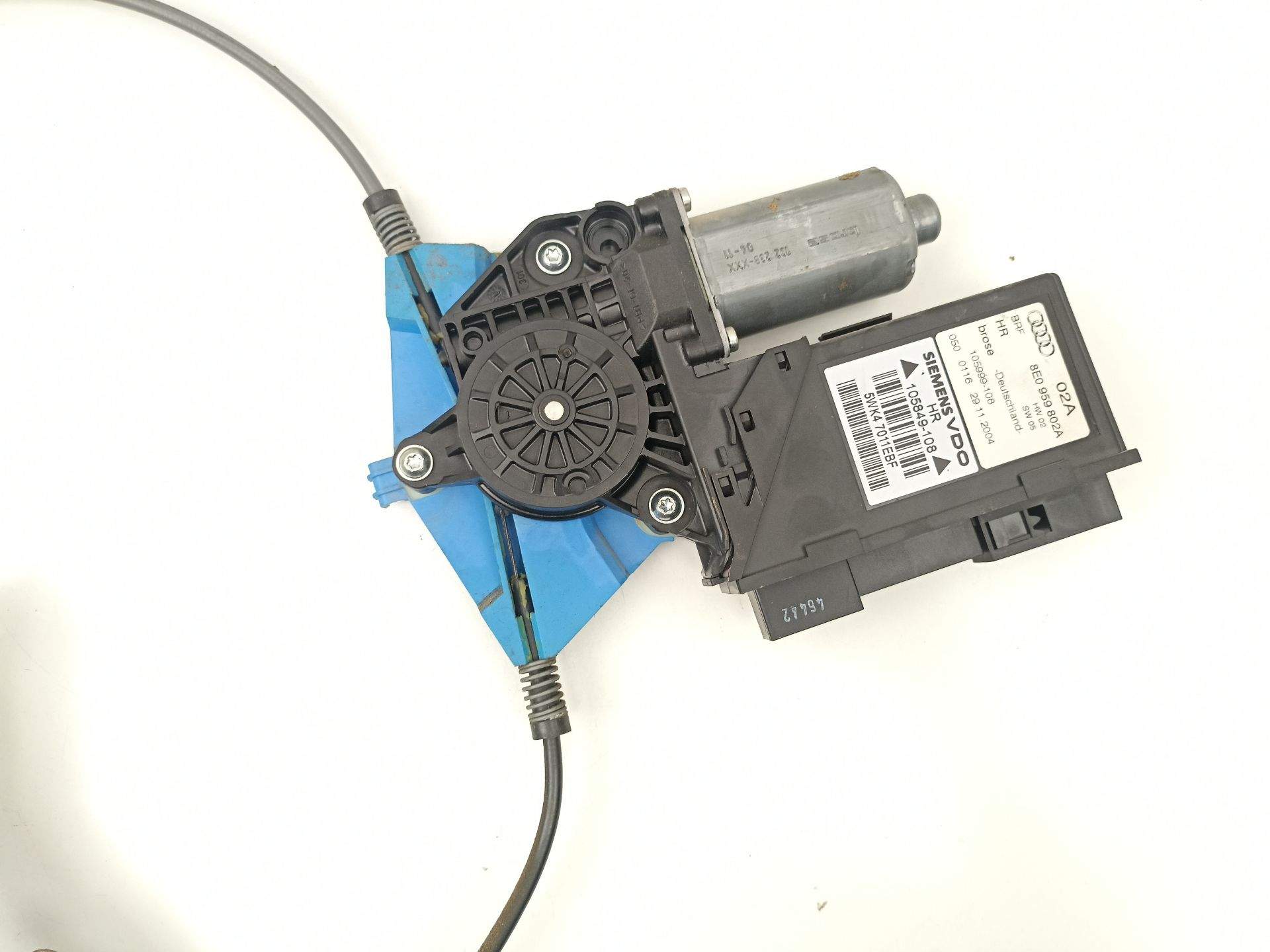 ELEVALUNAS TRASERO DERECHO AUDI A4 B7 (8EC) 8E0839462B / 8E0959802A / 5WK47011EBF 8E0839462B8E0959802A5WK47011EBF - Vista 3