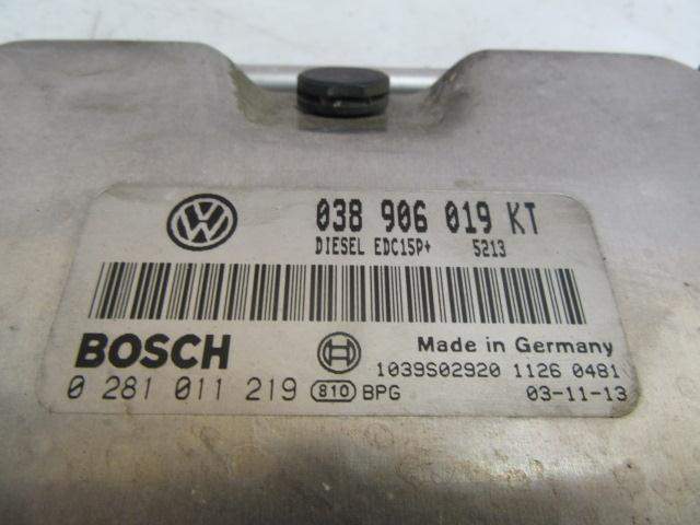 CENTRALITA SEAT IBIZA III (6L1) 038906019KT / 02810112019 038906019KT02810112019 - Vista 3