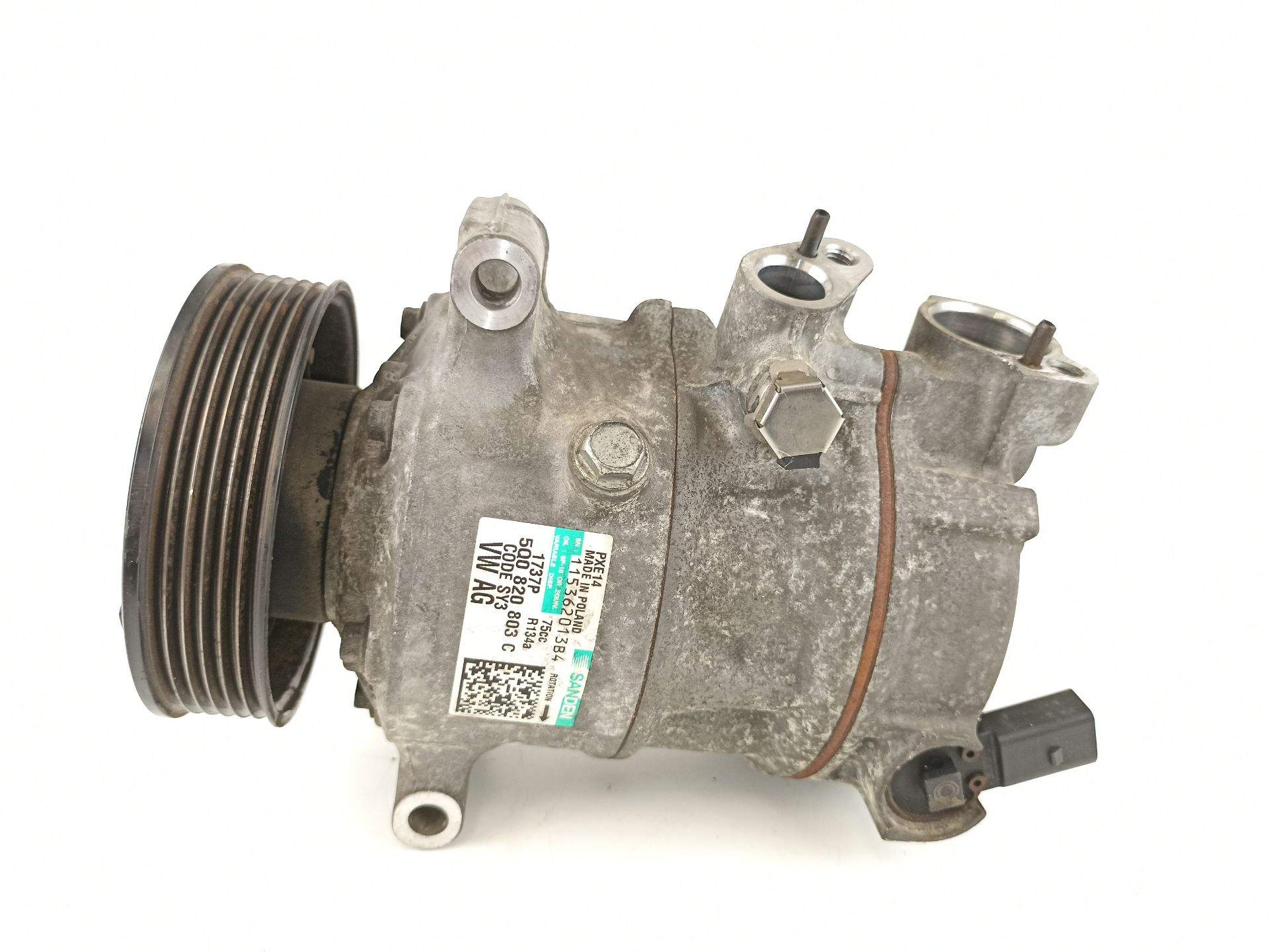 COMPRESOR AIRE ACONDICIONADO VOLKSWAGEN GOLF VII 1.6 TDI 105 CV CLHA 5Q0820803C / 115362013B4 5Q0820803C115362013B4 - Vista 2