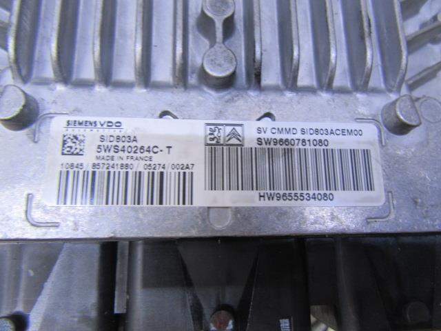 CENTRALITA PEUGEOT 407 (6D_) 9660781080 / 9655534080 / 5WS40264C 966078108096555340805WS40264C - Vista 2