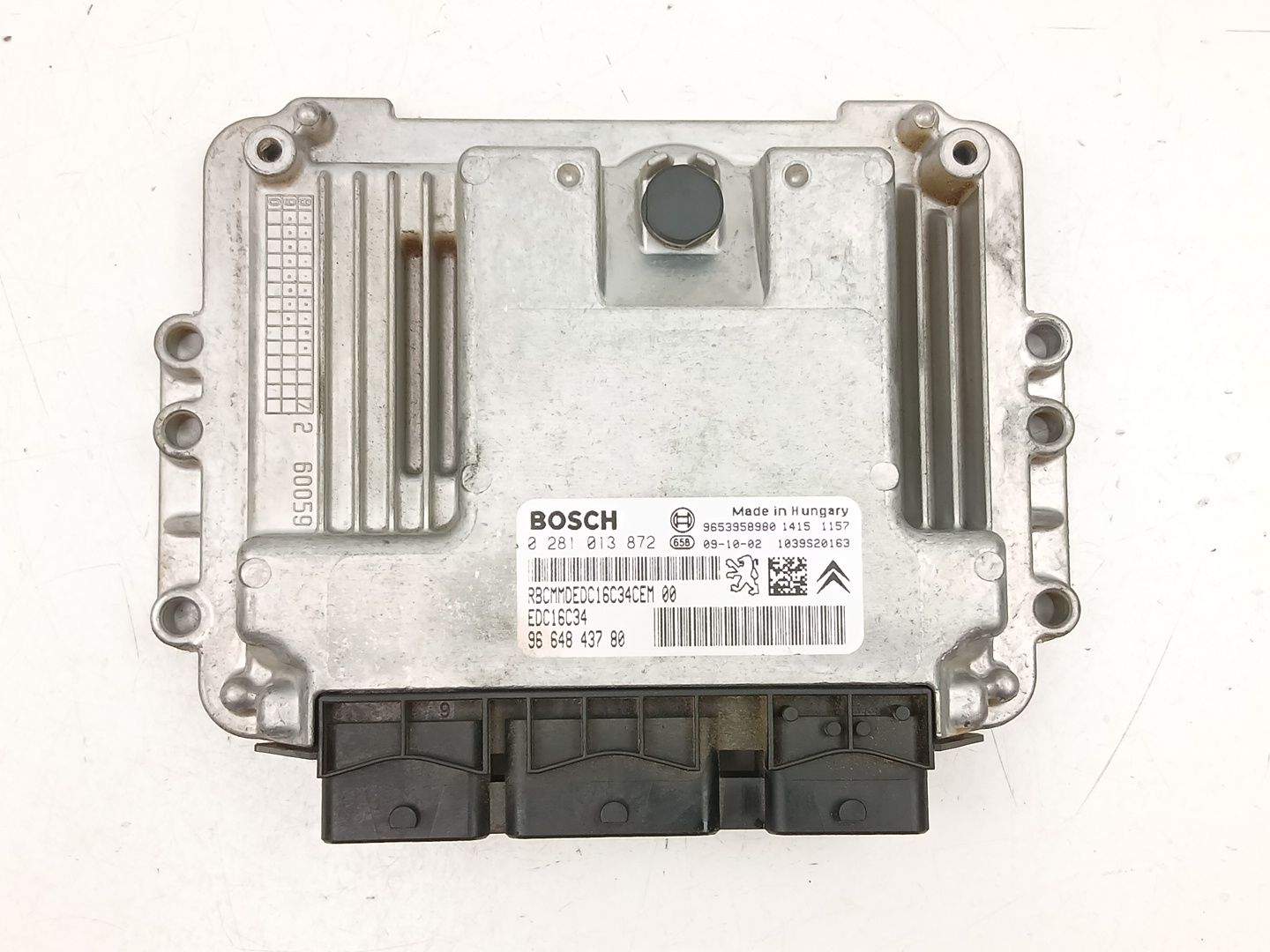 CENTRALITA CITROËN BERLINGO MULTISPACE (B9) 9664843780 / 9653958980 / 0281013872 966484378096539589800281013872 - Vista 2