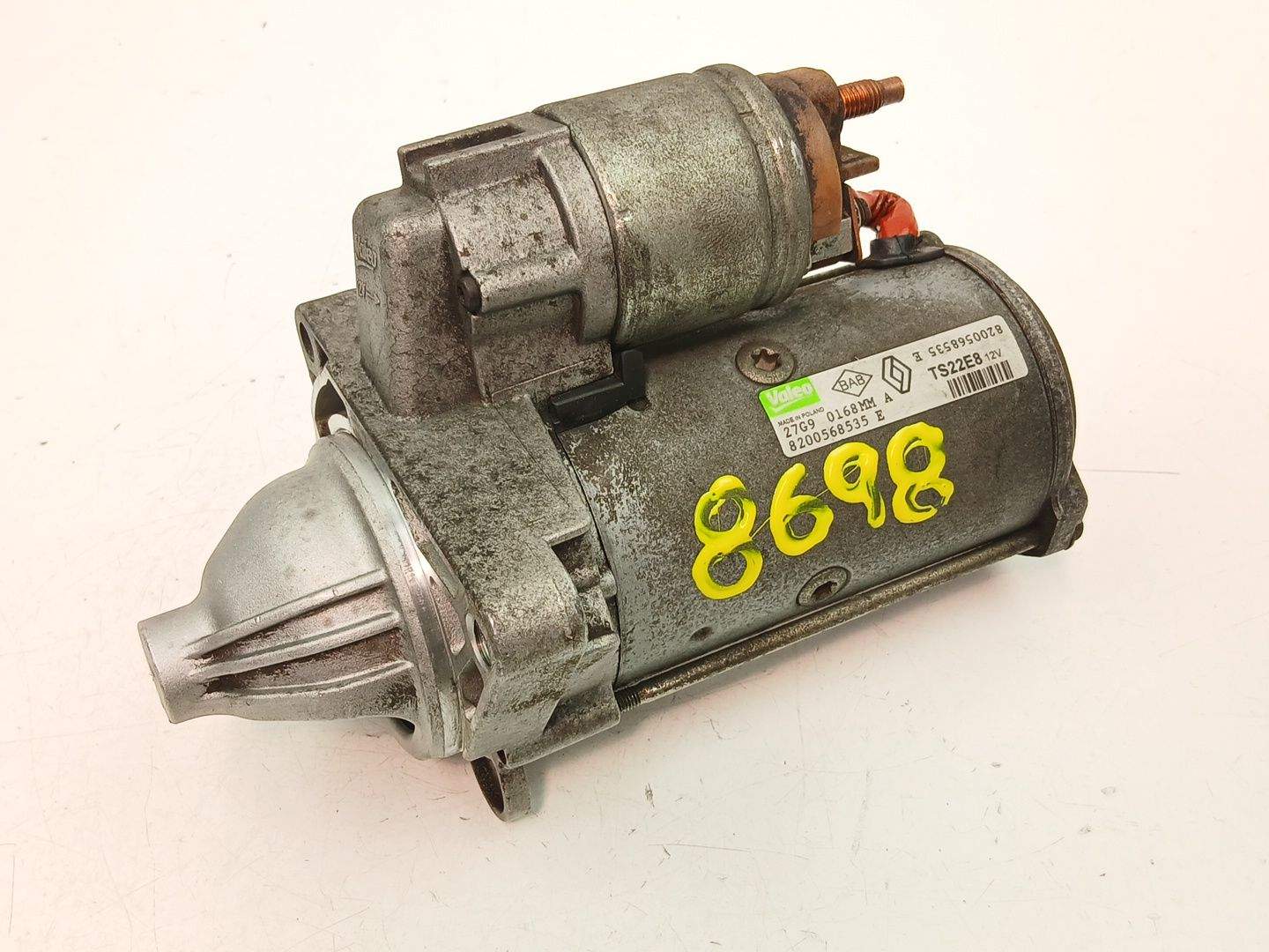 MOTOR ARRANQUE RENAULT KOLEOS I (HY_) 8200568535 / TS22E8 8200568535TS22E8