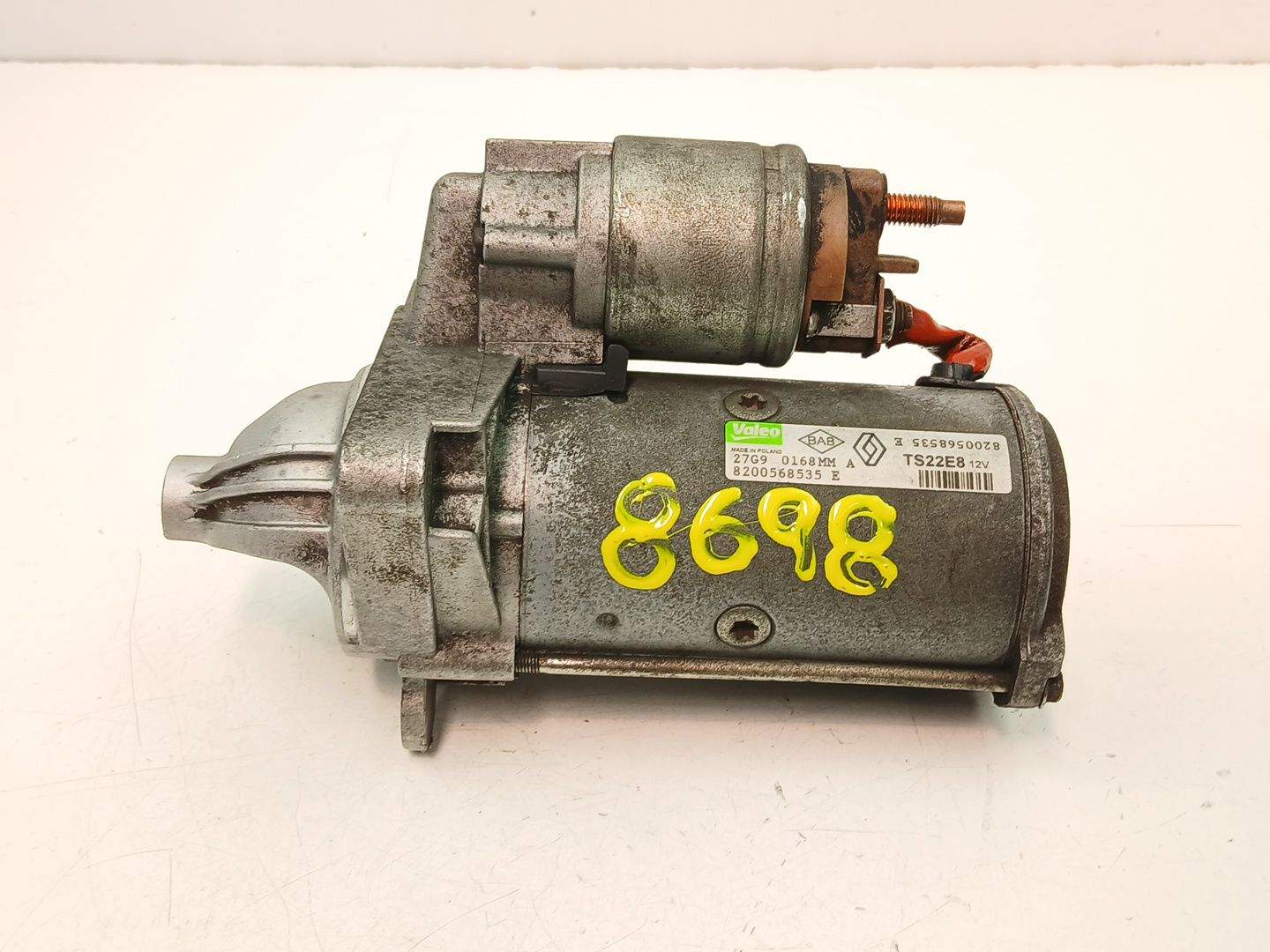 MOTOR ARRANQUE RENAULT KOLEOS I (HY_) 8200568535 / TS22E8 8200568535TS22E8 - Vista 3