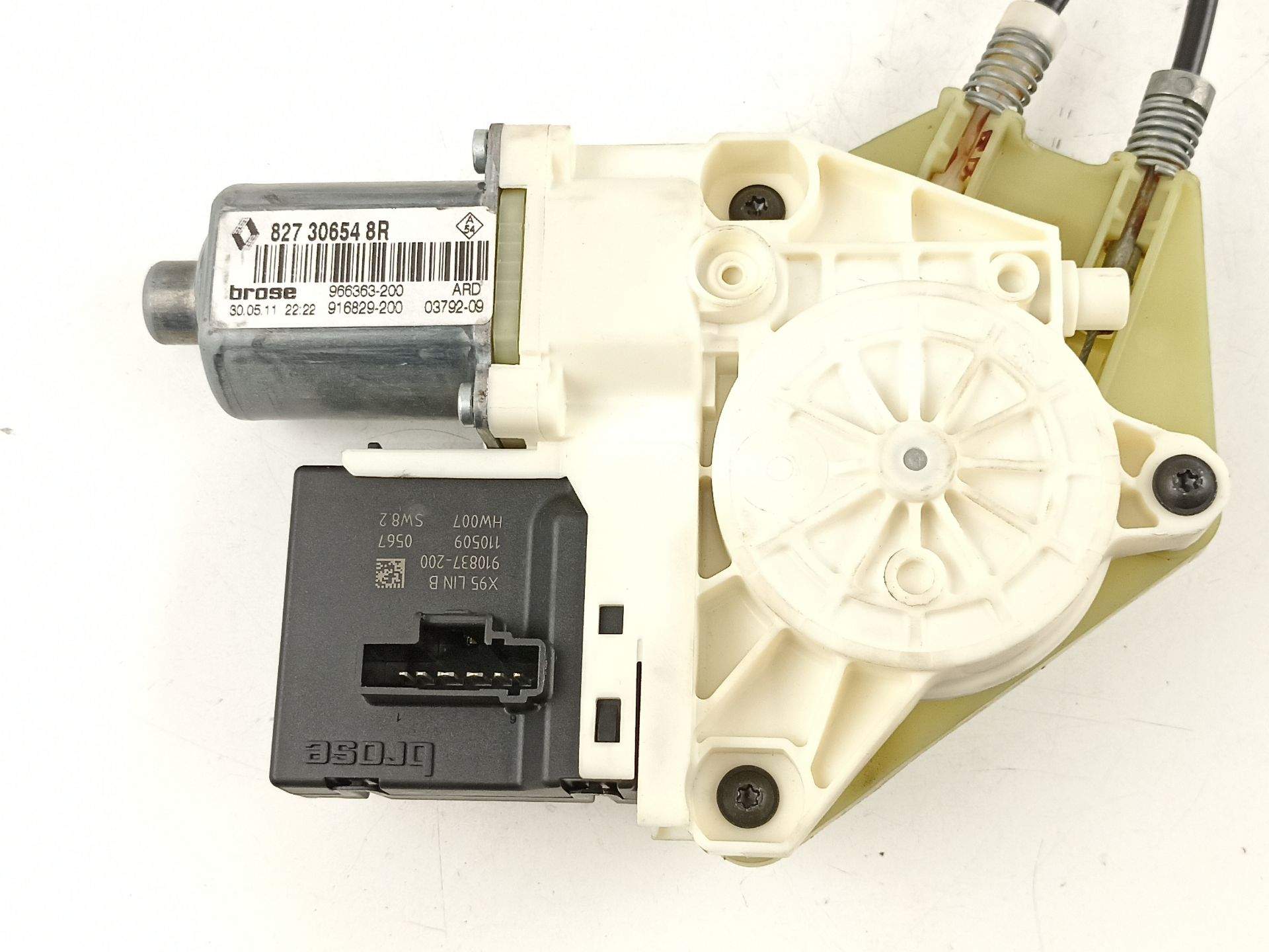 ELEVALUNAS TRASERO DERECHO RENAULT MEGANE III Hatchback (BZ0/1_, B3_) 827200003R / 0130822331 / 827306548R 827200003R0130822331827306548R - Vista 3