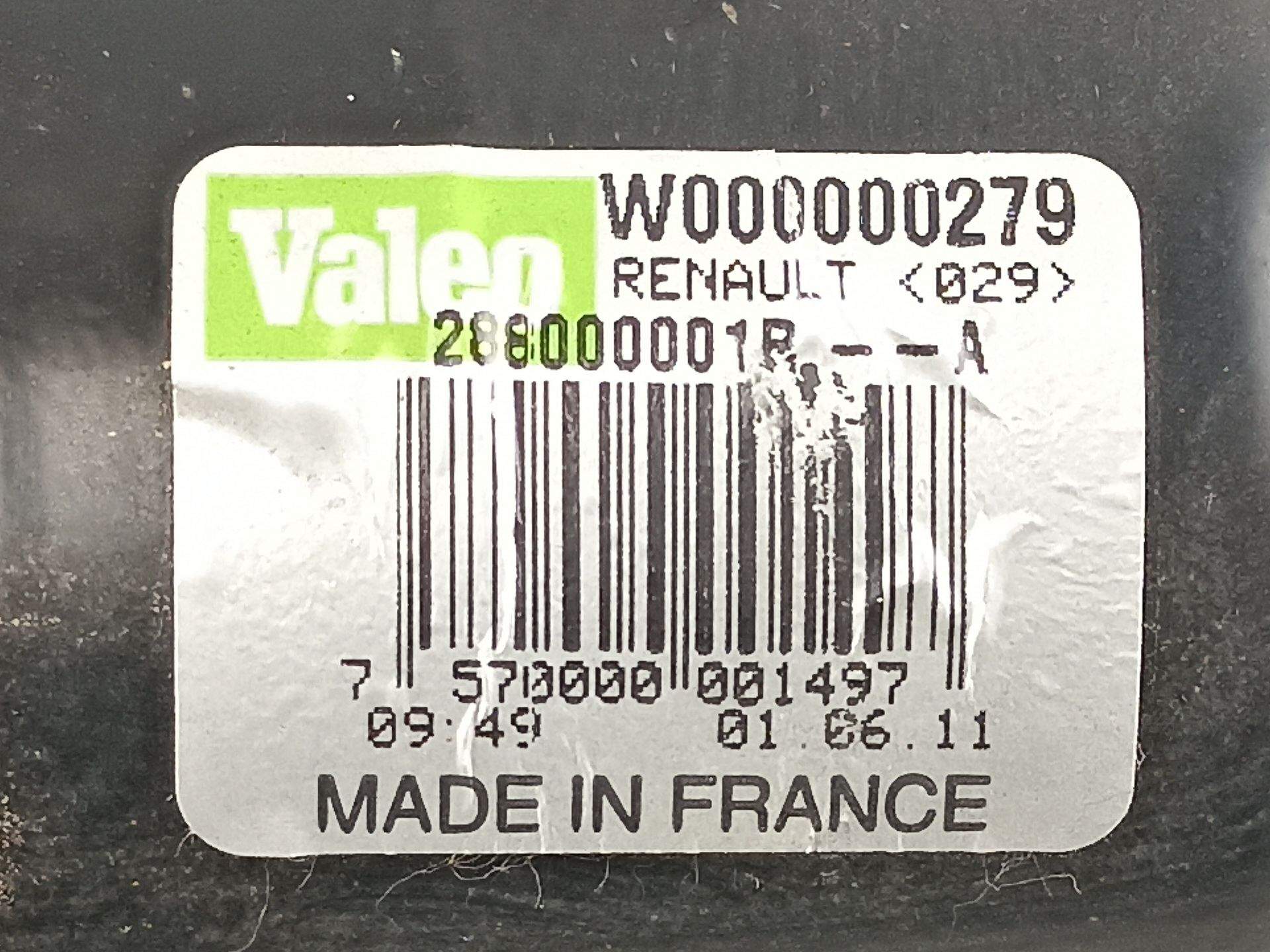 MOTOR LIMPIA DELANTERO RENAULT MEGANE III Hatchback (BZ0/1_, B3_) 288000001R / W000007226 / W000000279 288000001RW000007226W000000279 - Vista 3
