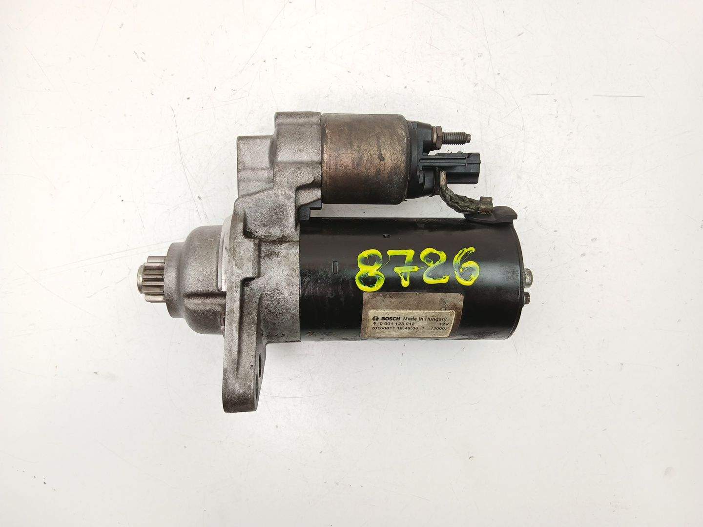 MOTOR ARRANQUE SKODA SUPERB II (3T4) 02Z911023F / 0001123012 02Z911023F0001123012 - Vista 2