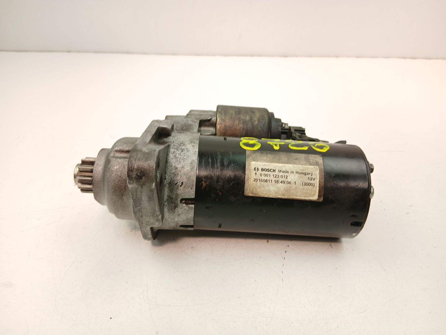 MOTOR ARRANQUE SKODA SUPERB II (3T4) 02Z911023F / 0001123012 02Z911023F0001123012 - Vista 3