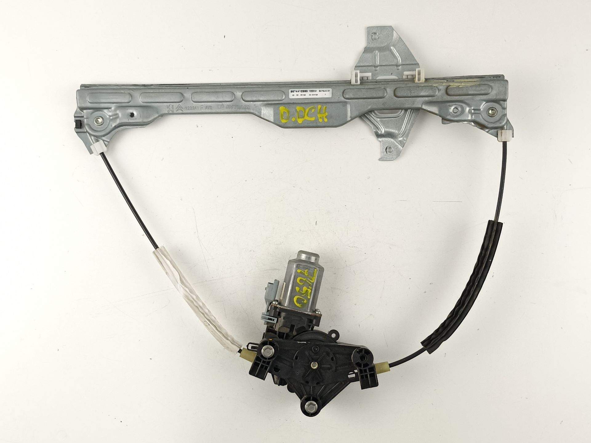 ELEVALUNAS DELANTERO DERECHO CITROËN C-ELYSEE (DD_) 9674412380 / 122231 9674412380122231
