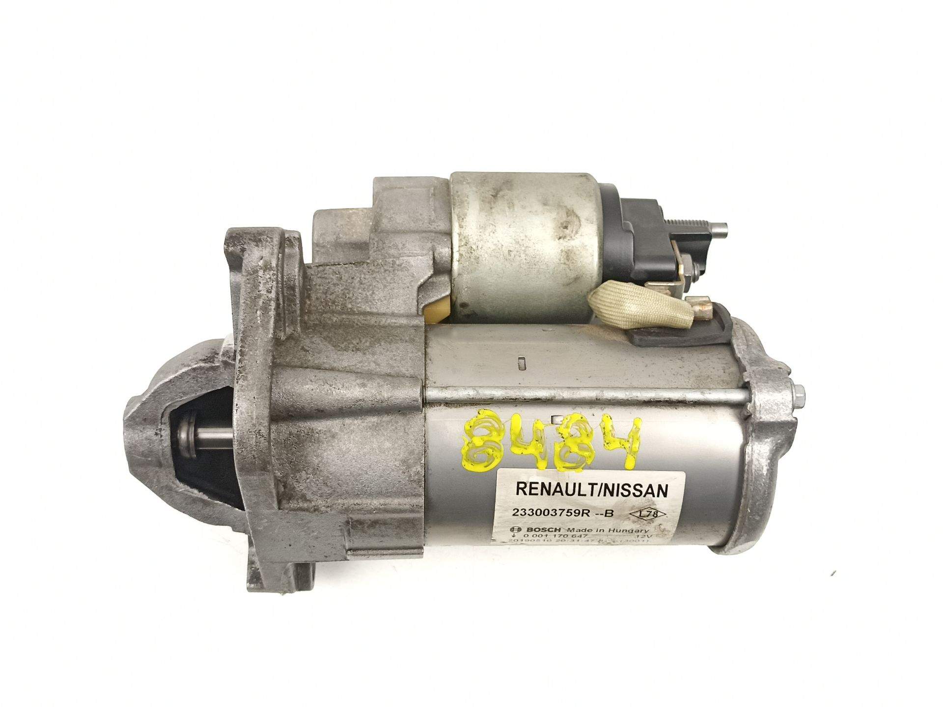MOTOR ARRANQUE DACIA SANDERO II (B8_) 233003759R / 0001170647 233003759R0001170647 - Vista 2