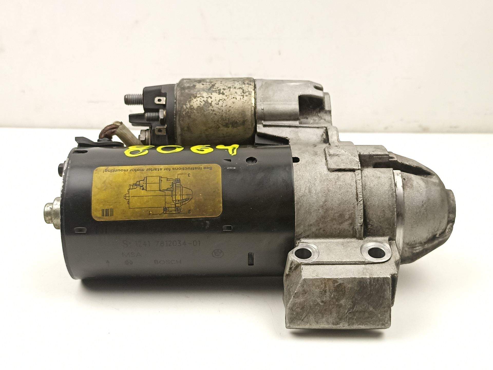 MOTOR ARRANQUE BMW 1 (E81) 12417812034 / 0001139002 124178120340001139002 - Vista 3