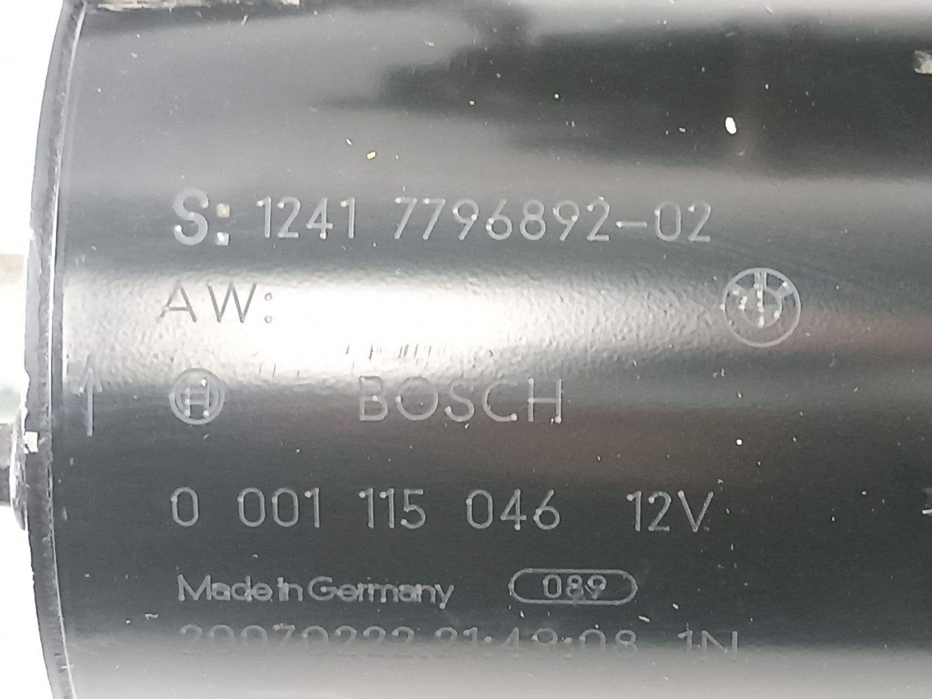 MOTOR ARRANQUE BMW SERIE 3 BERLINA (E90) 7796892 / 12417796892 / 0001115046 7796892124177968920001115046 - Vista 3