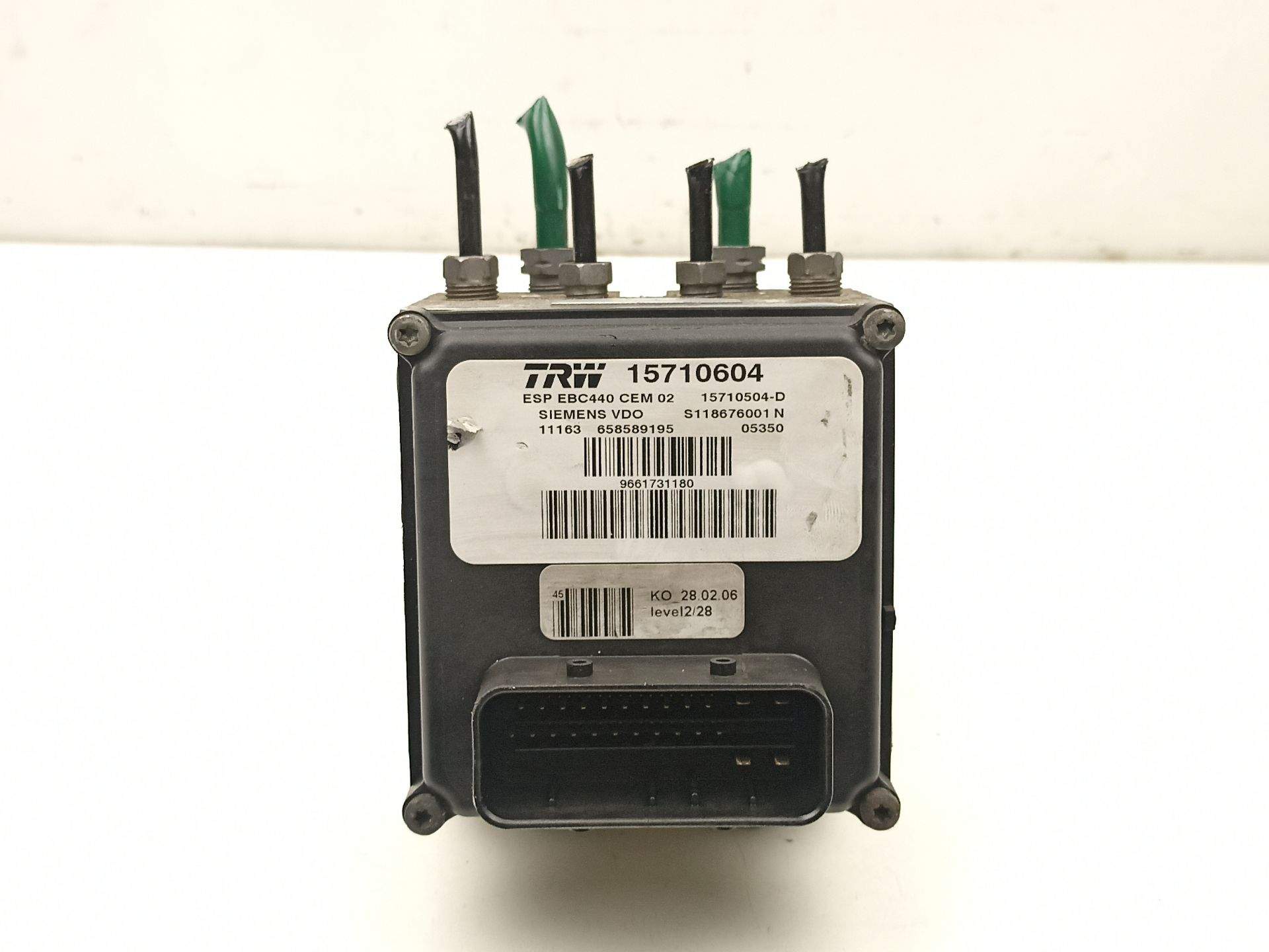 ABS PEUGEOT 407 (6D_) 9661731180 / S118676001N 9661731180S118676001N - Vista 3