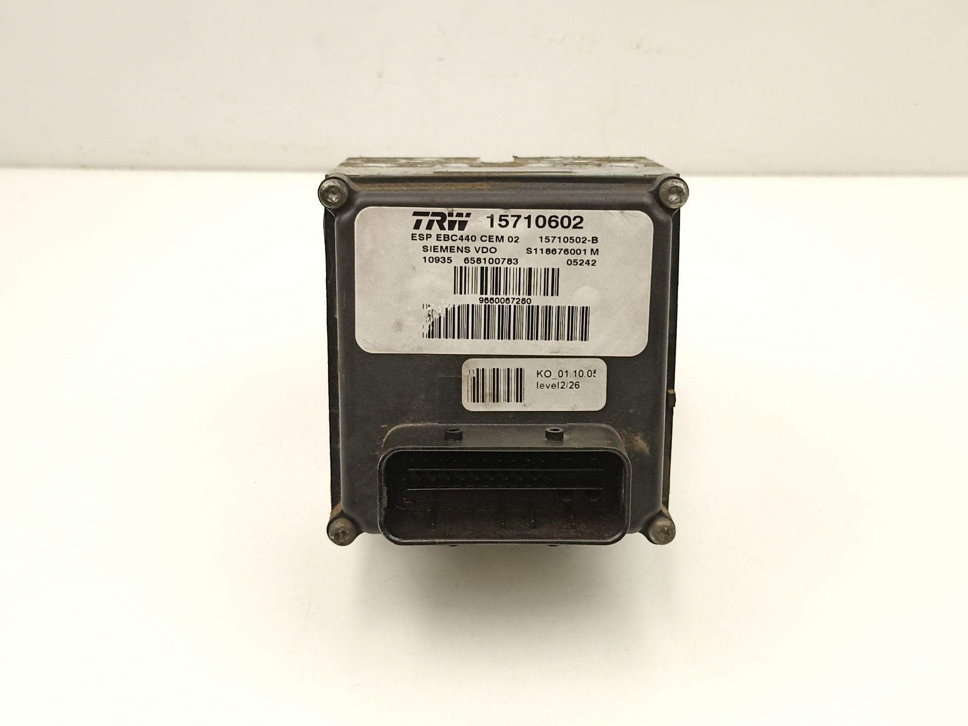 ABS PEUGEOT 407 (6D_) 9660067280 / 15710602 966006728015710602 - Vista 3