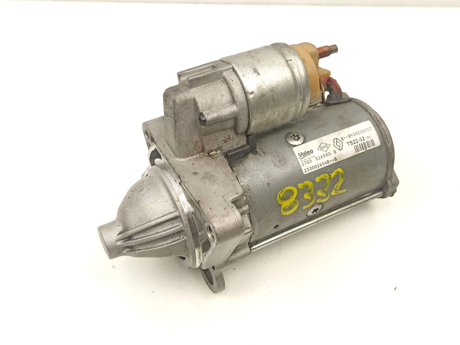 MOTOR ARRANQUE RENAULT LAGUNA III (BT0/1) 233002654R / TS2232 233002654RTS2232