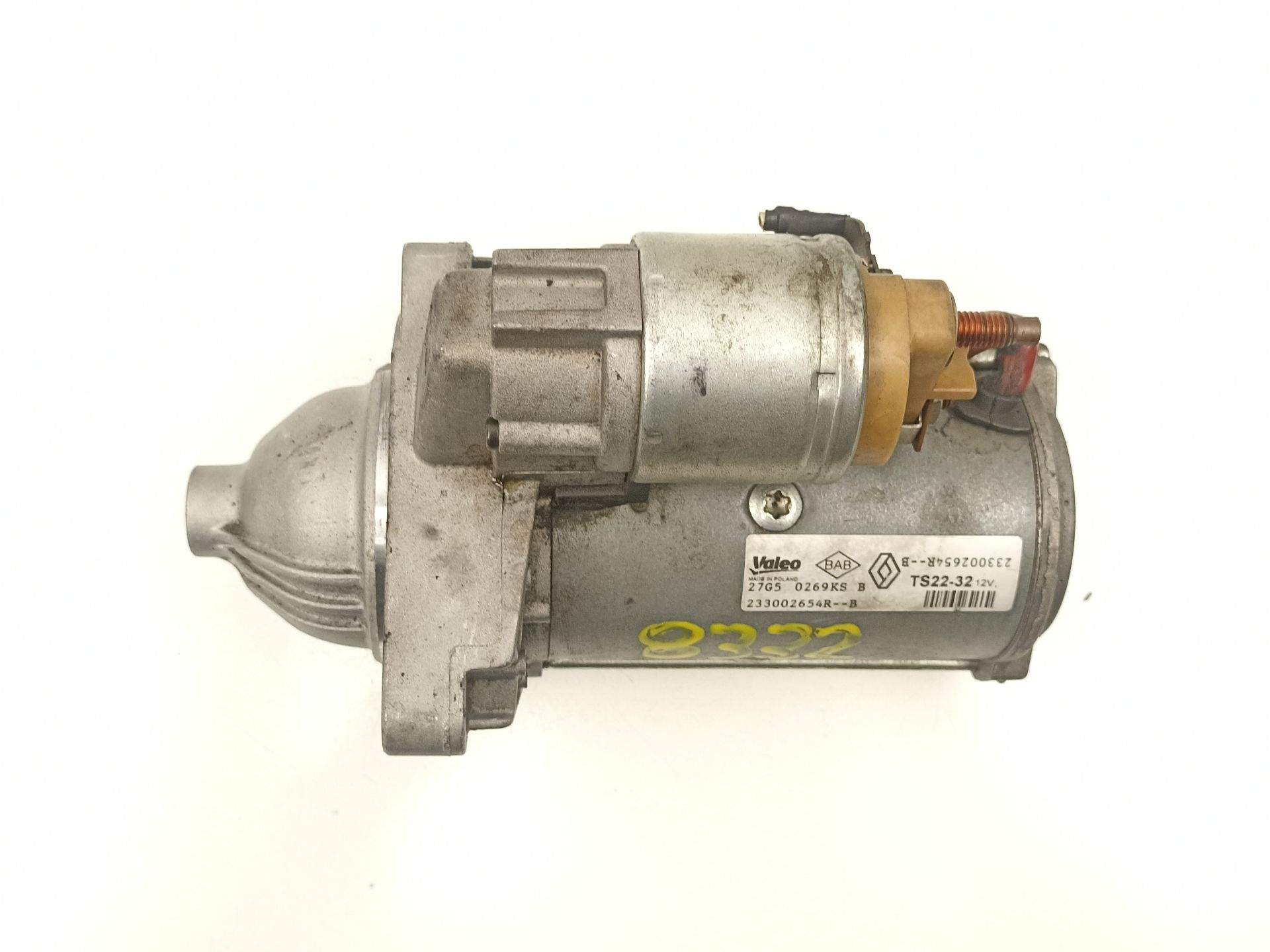MOTOR ARRANQUE RENAULT LAGUNA III (BT0/1) 233002654R / TS2232 233002654RTS2232 - Vista 2